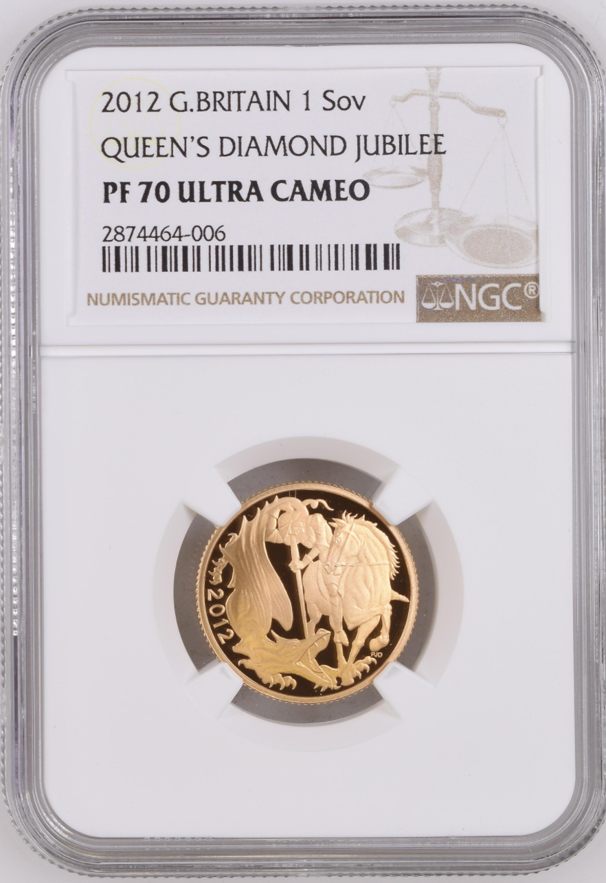 1989 - 2017 Gold Full & Half Sovereign Reverse Designs Collection NGC PF70