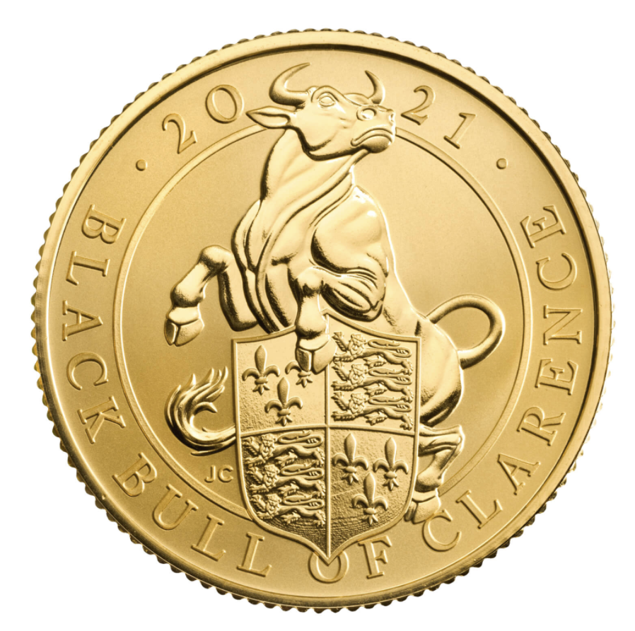 In Stock The Queen’s Beasts 2021 UK Quarter-Ounce Gold Proof Ten-Coin Set & COA