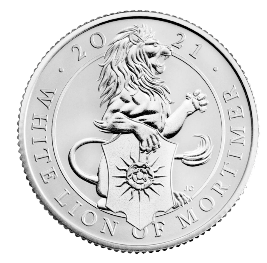 In Stock - Queen’s Beast 2021 UK Quarter-Ounce Silver Proof 10 (Ten) Coin Set