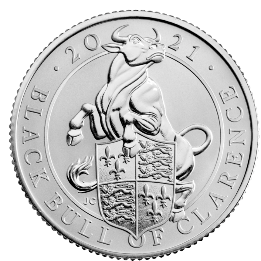 In Stock - Queen’s Beast 2021 UK Quarter-Ounce Silver Proof 10 (Ten) Coin Set