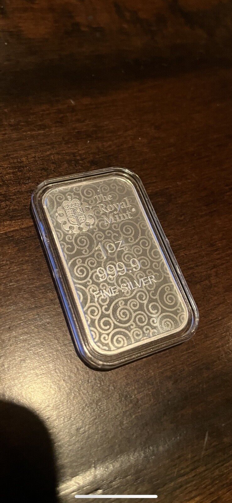 Una & the Lion 1 oz Silver Bar .9999 Fine Silver Bar Bullion - Plastic Capsule