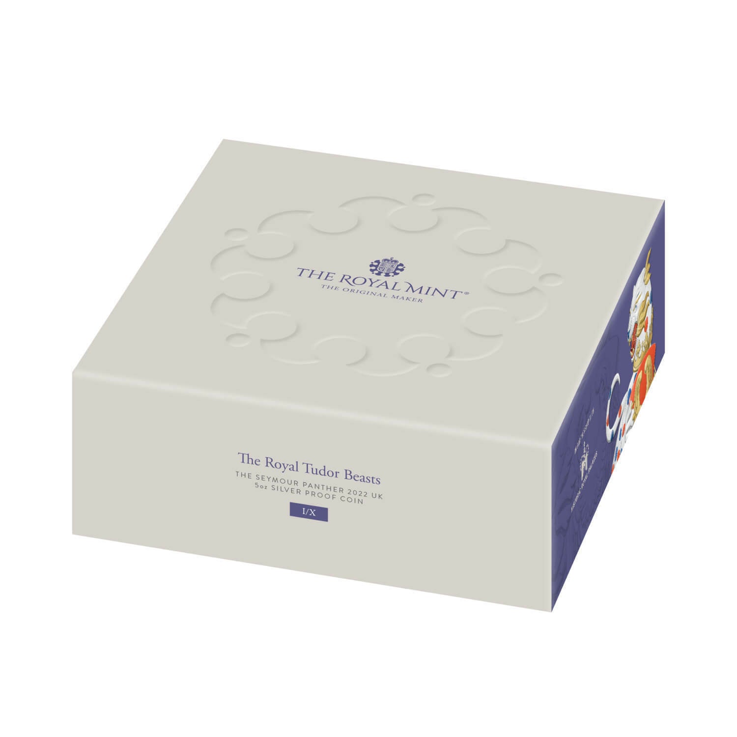 In Stock! - 2022 Great Britain Royal Tudor Beasts Seymour Panther 5 oz Silver