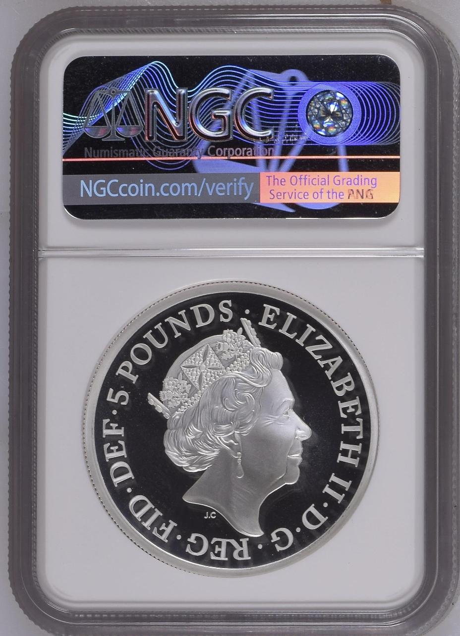 2019 Great Engravers Una and the Lion 2 oz Silver Proof NGC PF69 Ultra Cameo