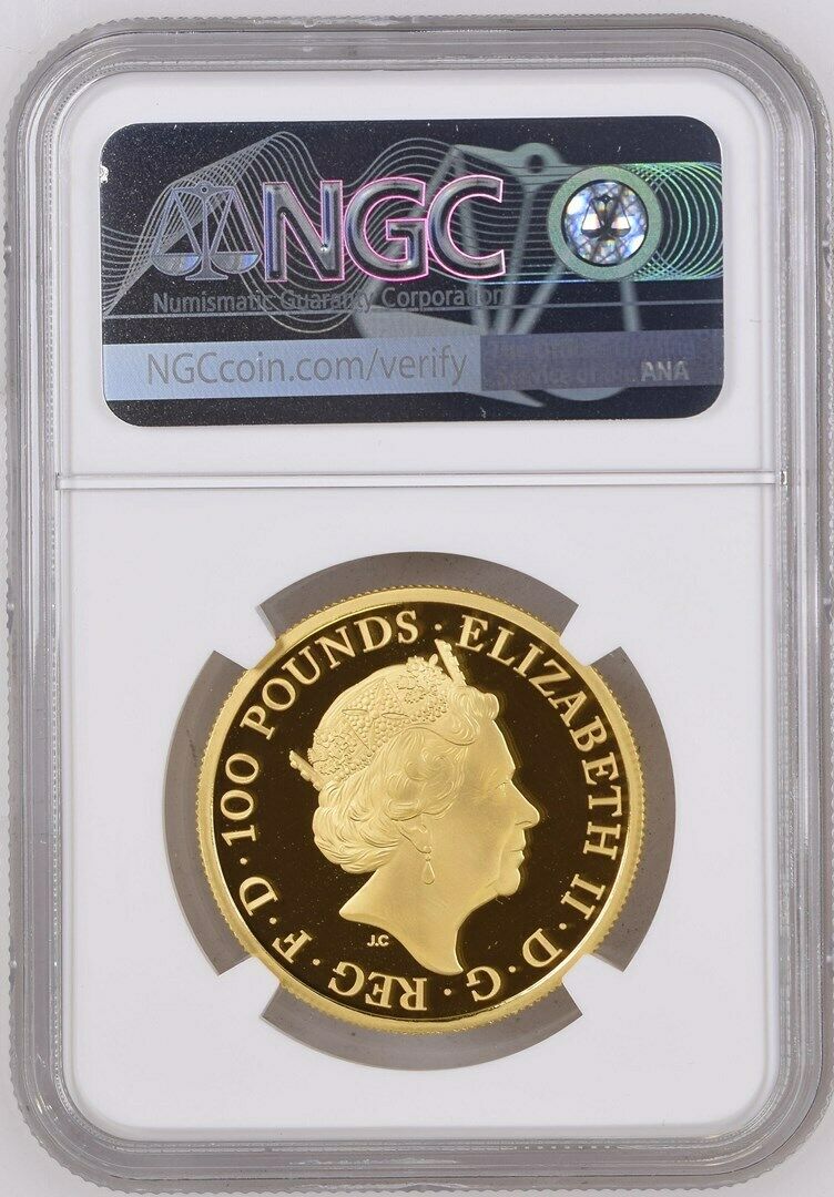 Tudor Beast Seymour Panther 2022 UK 1 oz Gold Proof NGC PF69 UC First Releases