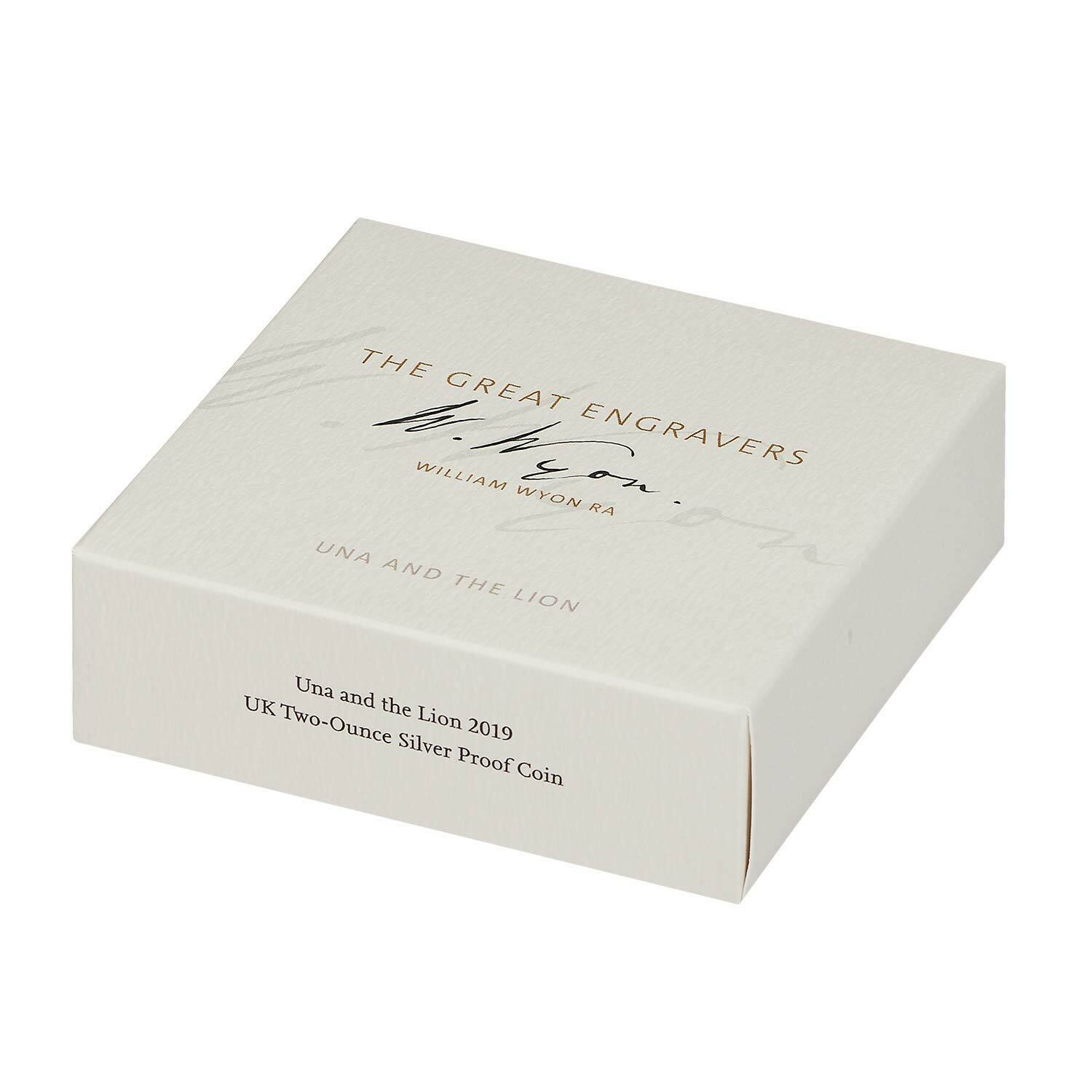 Great Britain £5 Silver 2oz  2019 NGC PF69UC Great Engravers Una and the Lion