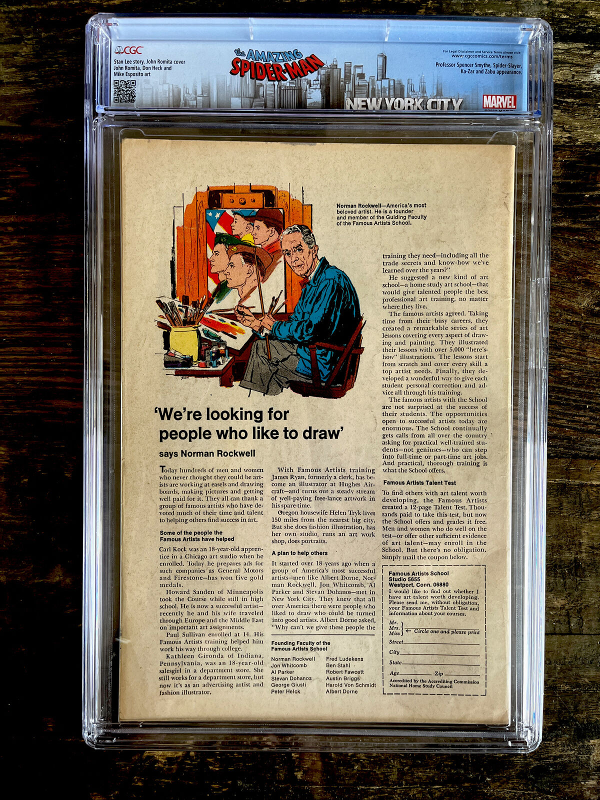 Amazing Spider-Man #58 CGC 4.0 - Spencer Smythe, Ka-Zar, Zabu