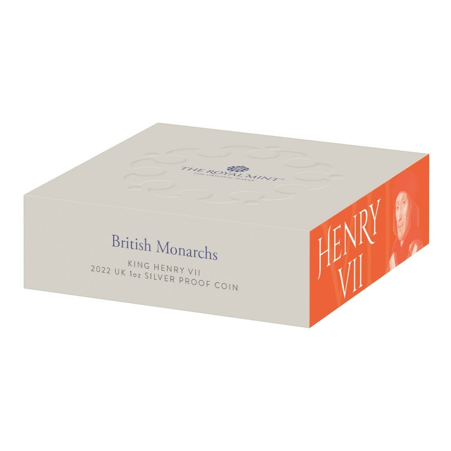 British Monarchs King Henry VII 2022 UK 1oz Silver Proof Coin