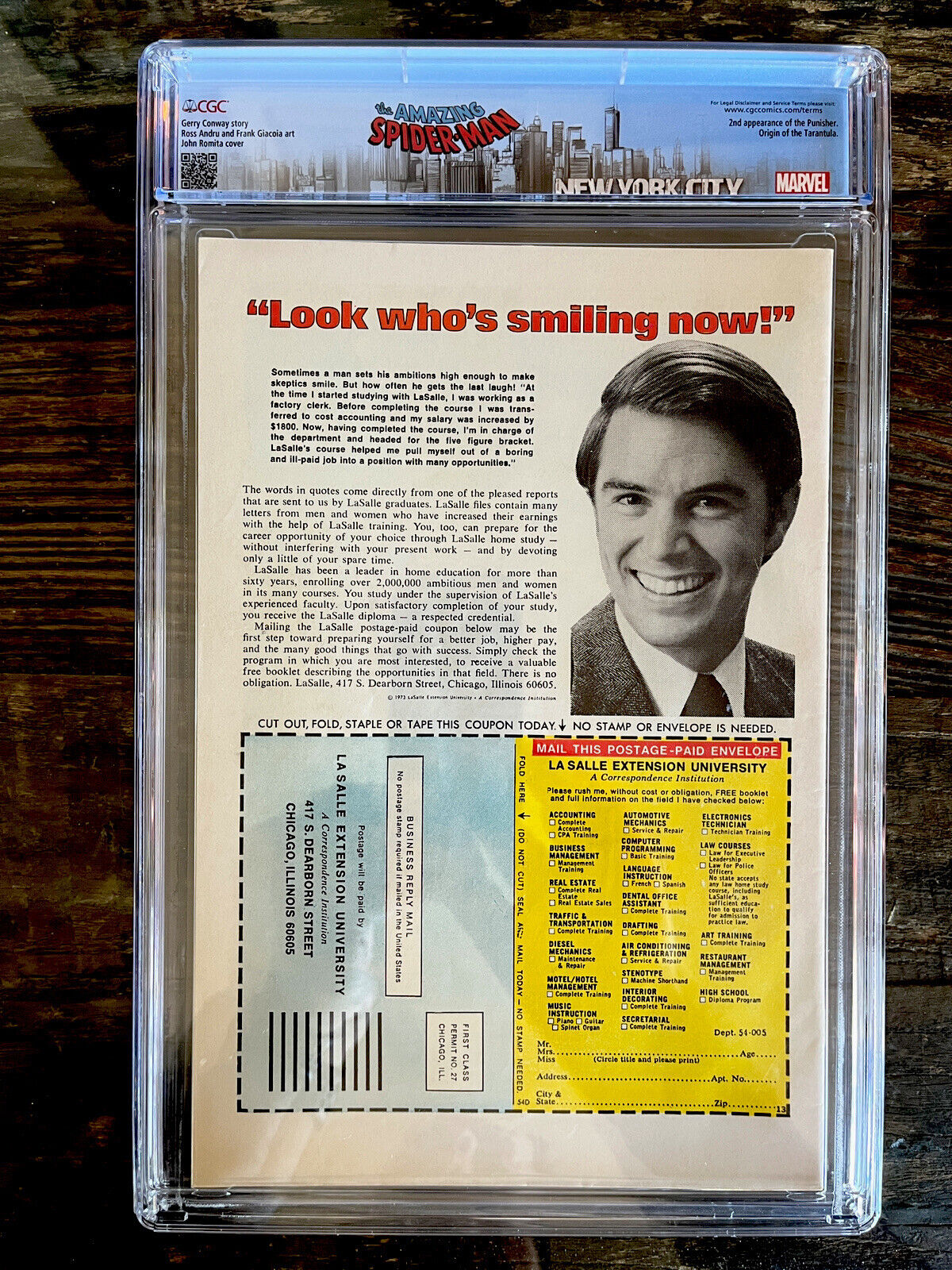 Amazing Spider-Man #135 CGC 5.5 - 2nd Punisher