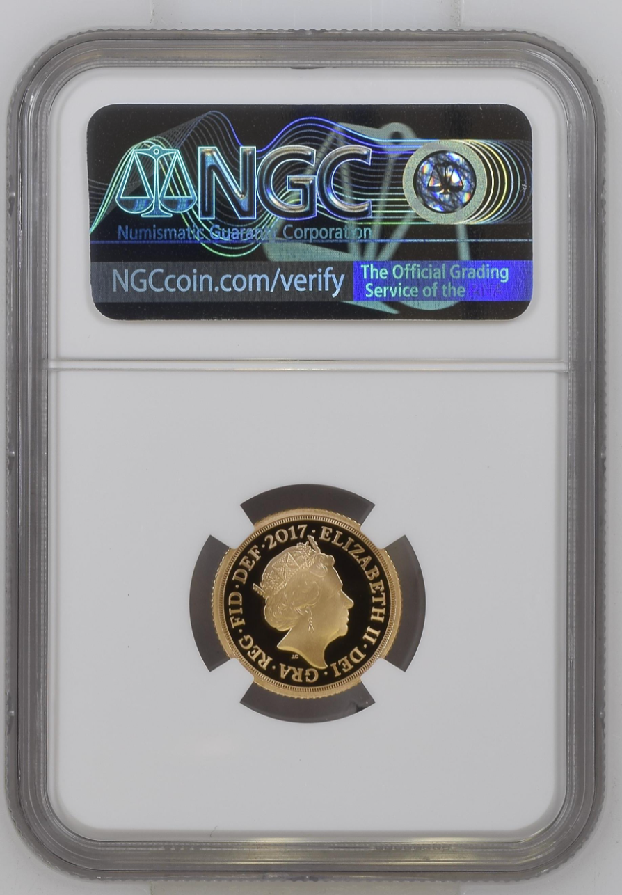 2017 Gold Half-Sovereign 200th Anniversary Proof NGC PF 70 ULTRA CAMEO