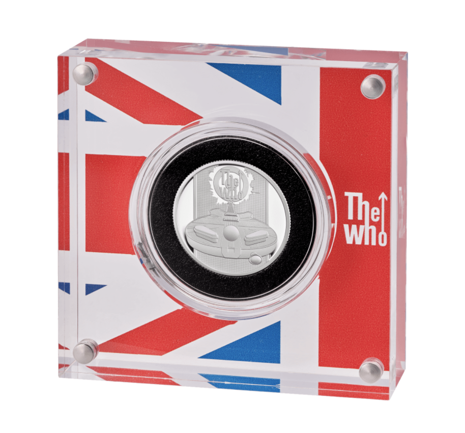 The Who 2021 UK Half Ounce Silver Proof Coin