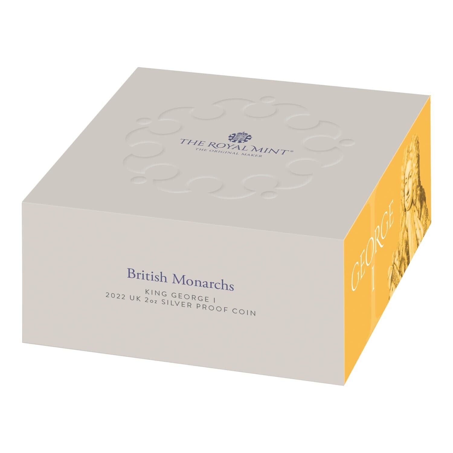 British Monarchs King George 1 2022 2oz Silver Proof NGC PF70 UC First Release