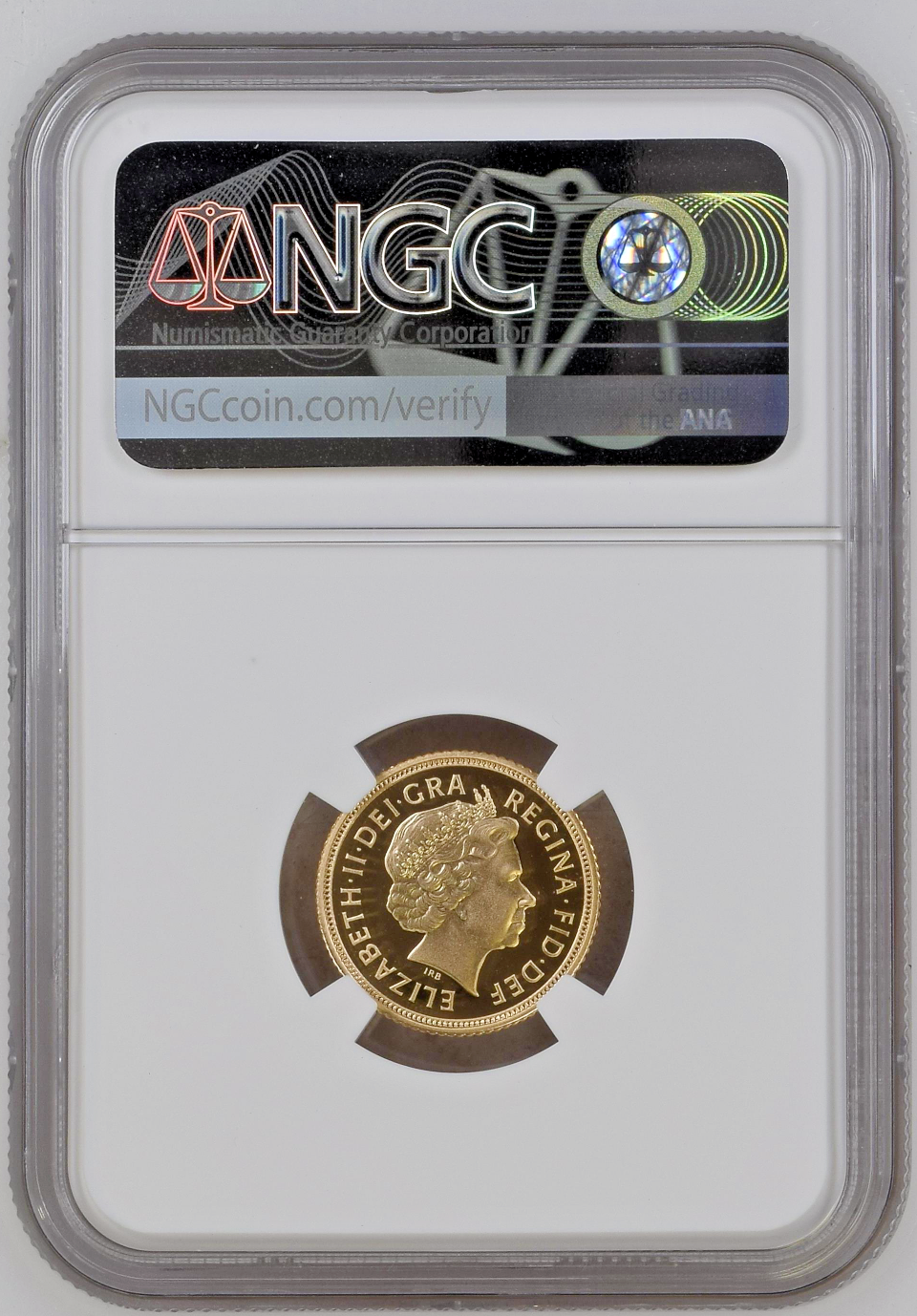 2005 Great Britain St George Gold Proof Half Sovereign Coin NGC PF70 Ultra Cameo