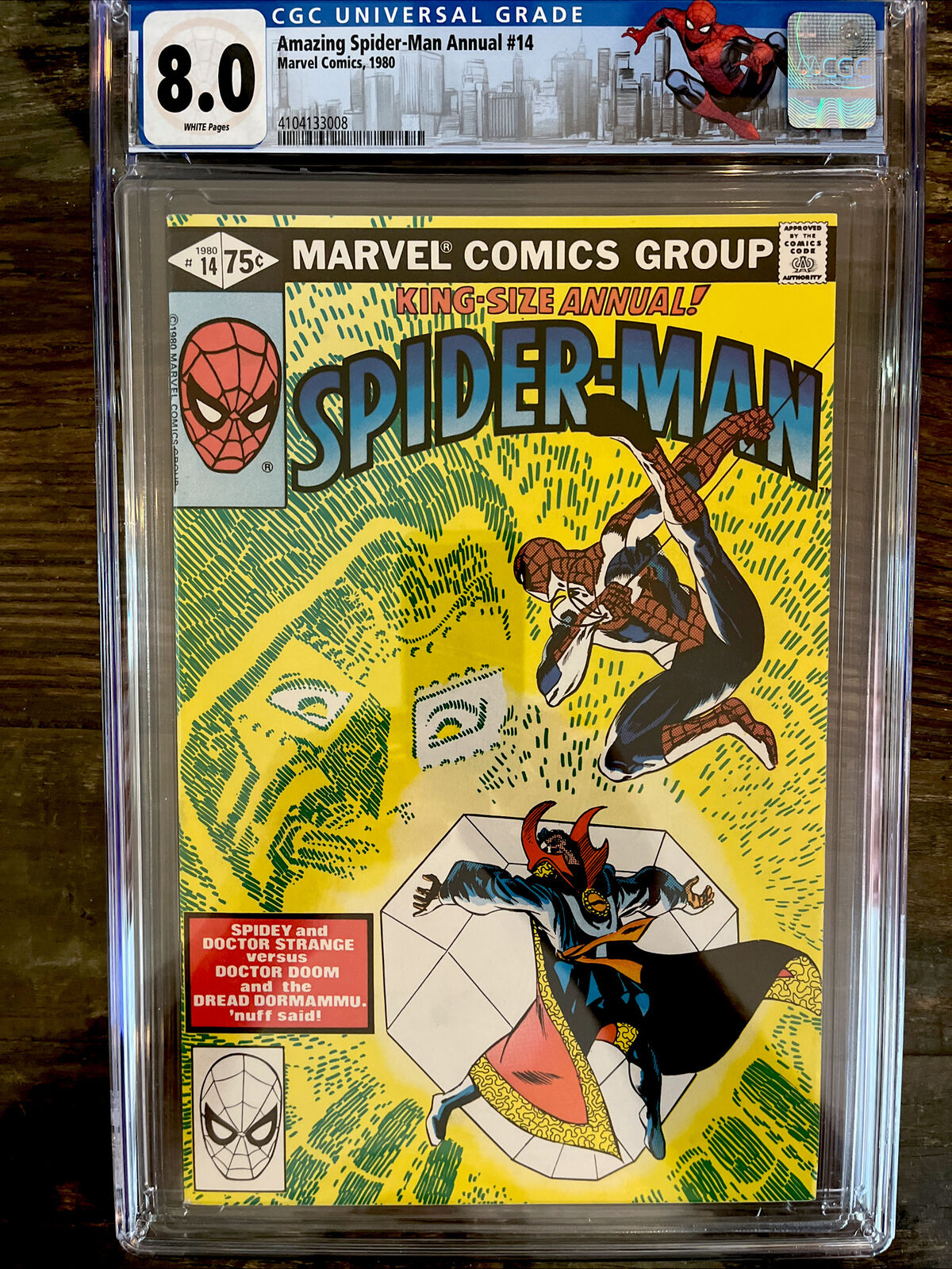 White Pages! Amazing Spider-Man Annual #14 CGC 8.0
