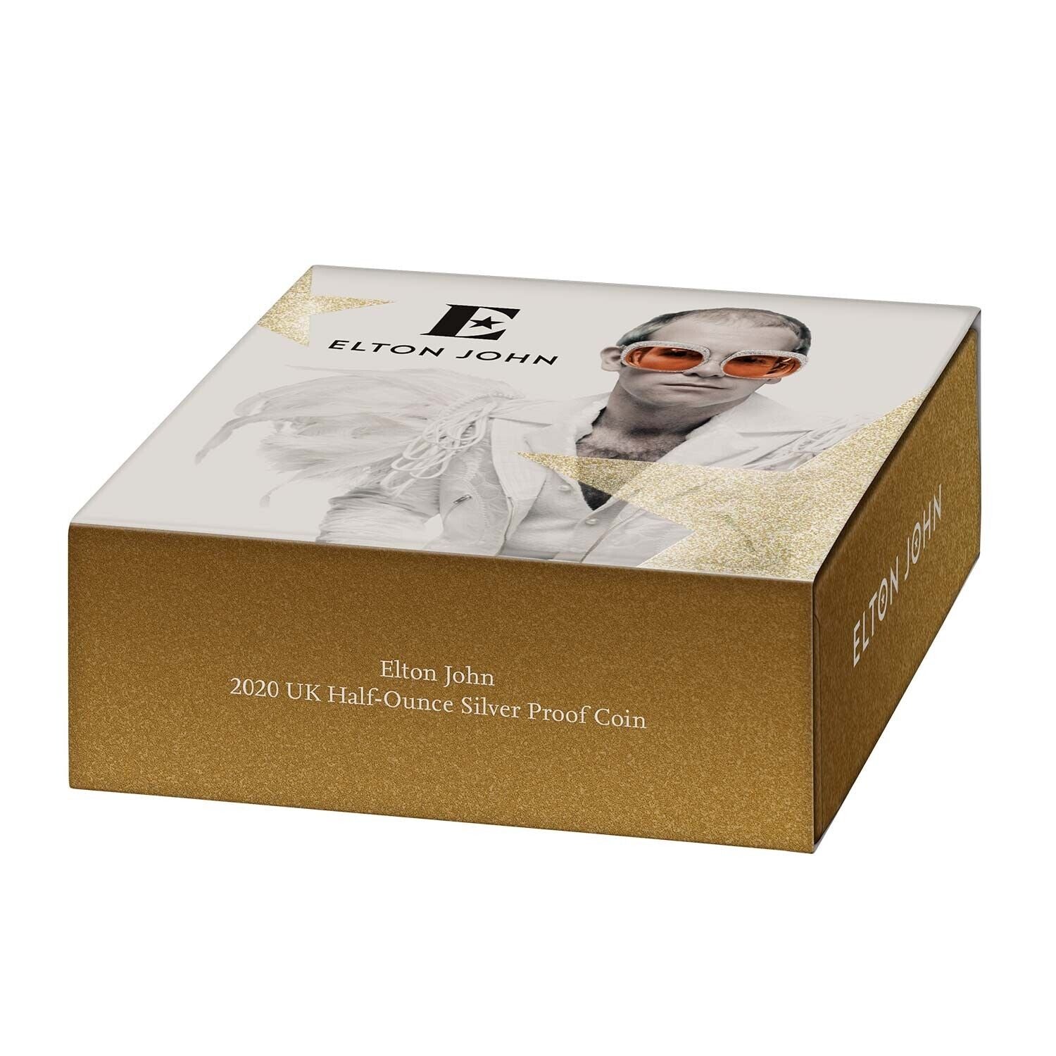 Elton John 2020 UK Half Ounce Silver Proof Coin