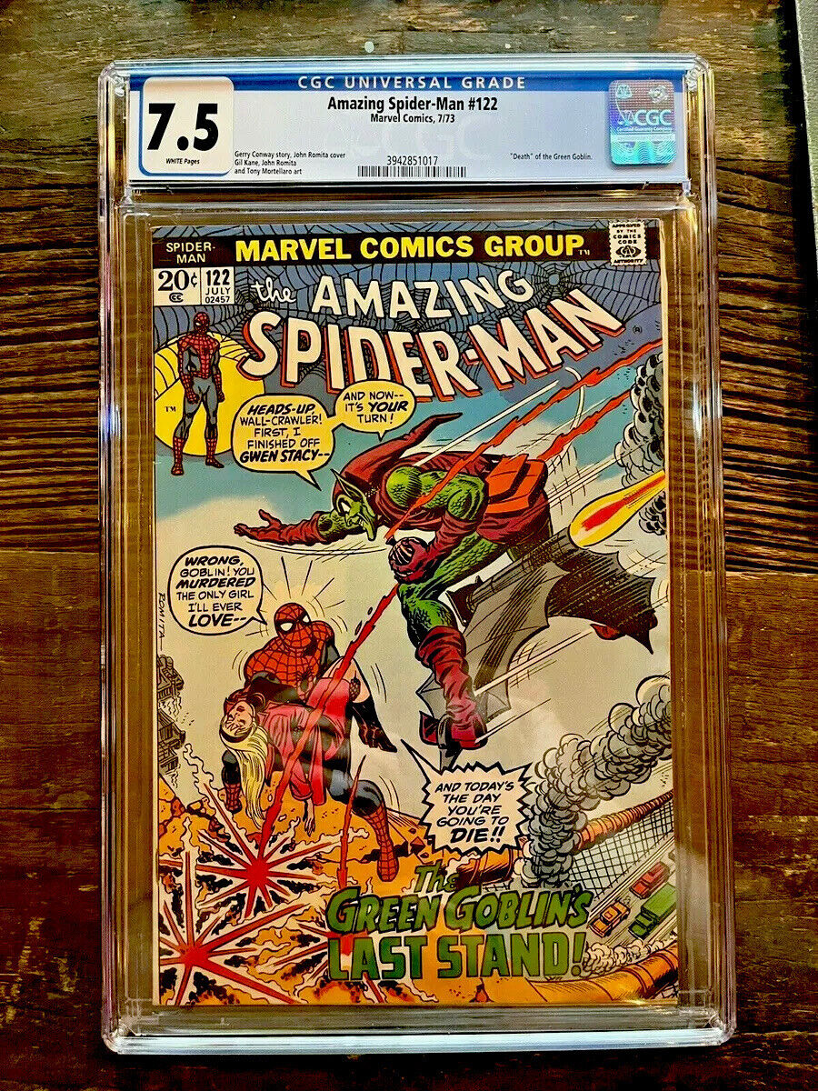 Amazing Spider-Man #122 CGC 4.5  Death of the Green Goblin!