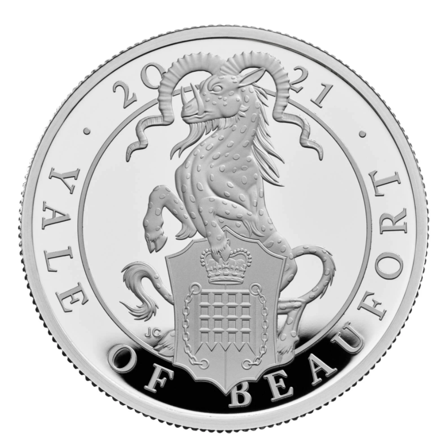 The Queen’s Beasts 2021 UK Two-Ounce Silver Proof Ten-Coin Set