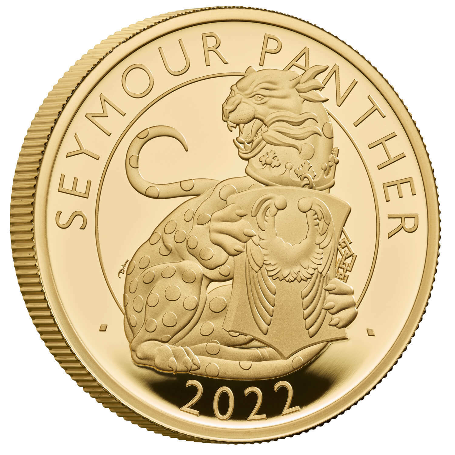 In Stock! The Tudor Beast Seymour Panther 2022 UK 1 oz Gold Proof Coin
