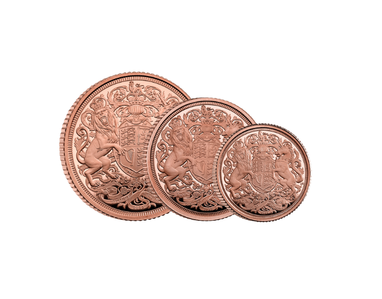 [In Hand] Queen Elizabeth II Memorial Sovereign 2022 Three Coin Gold Proof Set