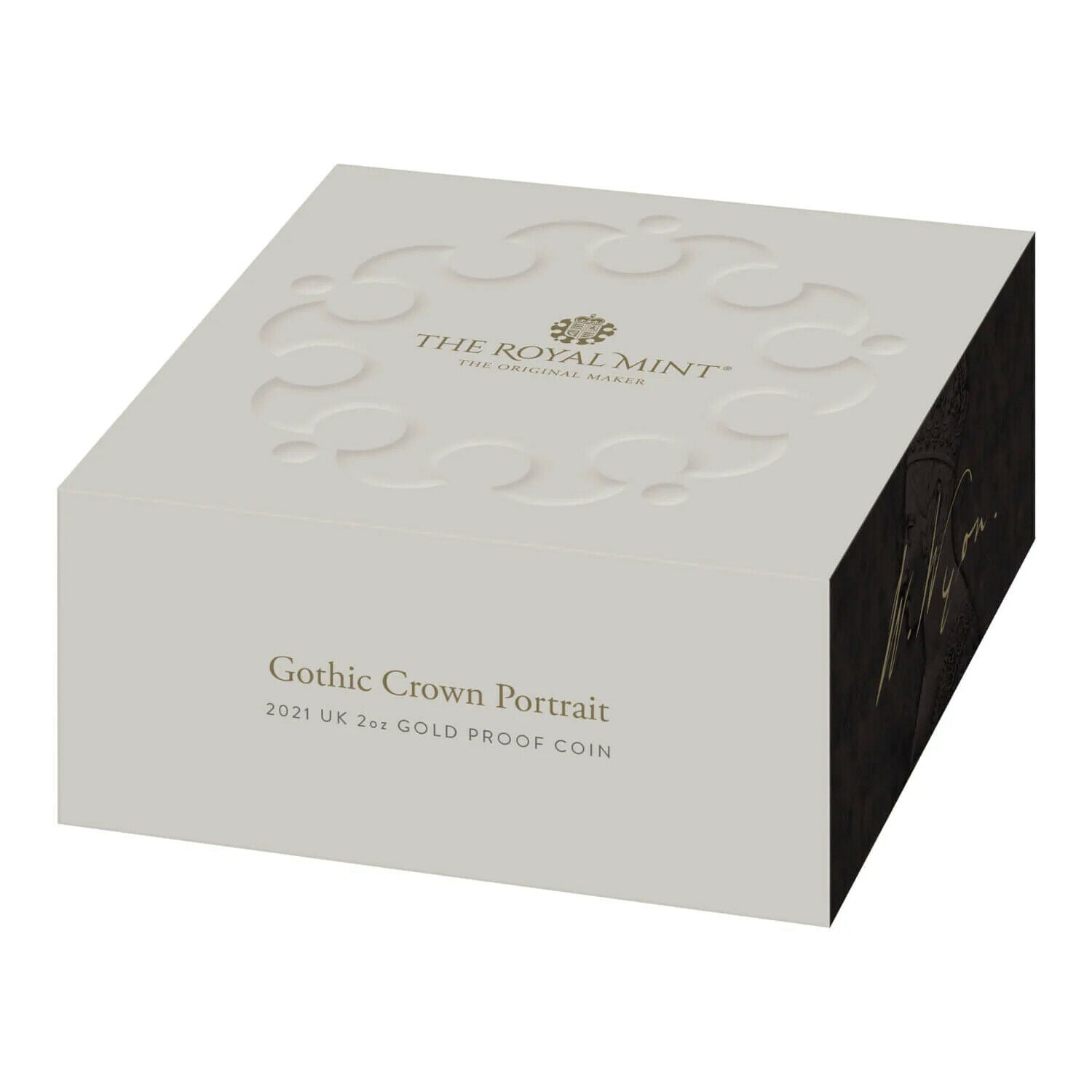 Gothic Crown Portrait 2021 UK 2oz Gold Proof Coin - The Great Engravers