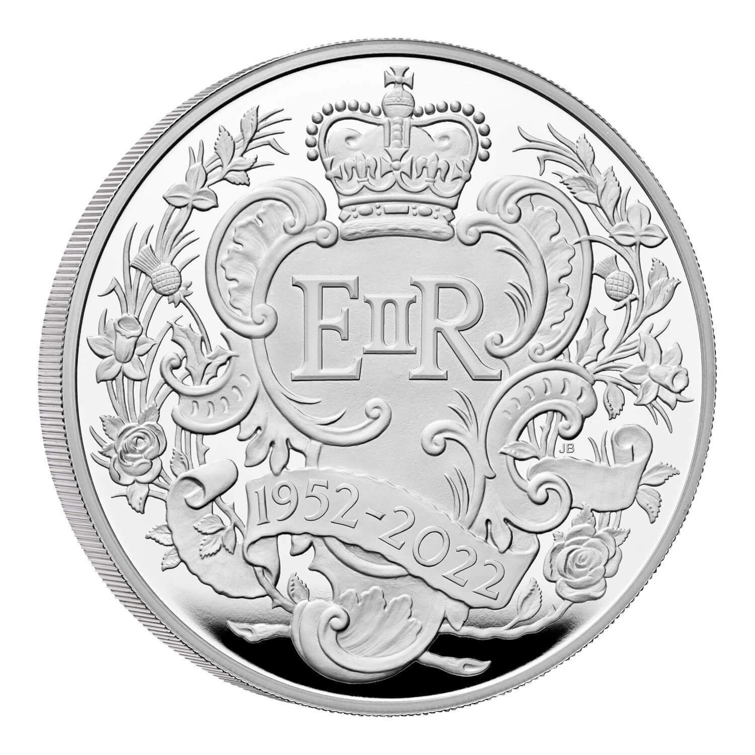The Platinum Jubilee of Her Majesty The Queen 2022 UK 5oz Silver Proof Coin