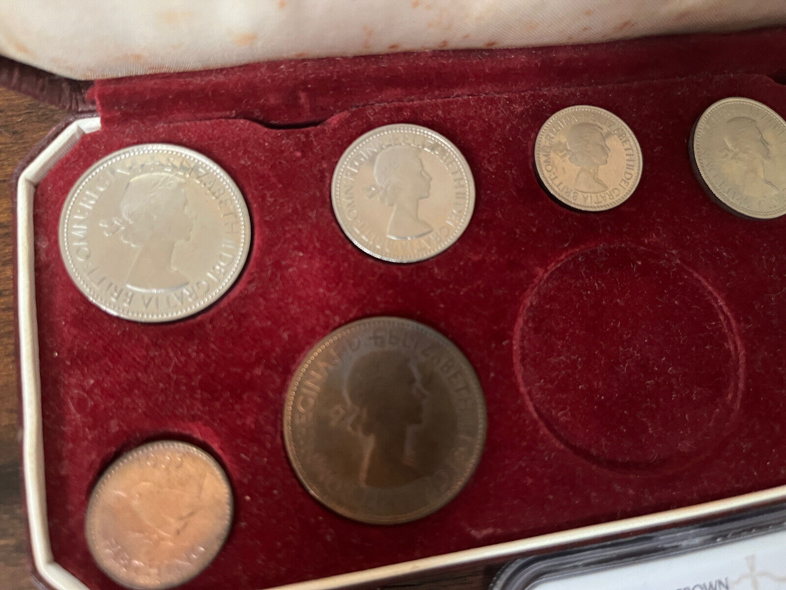 Rare Cameo! 1953 Great Britain Proof Crown Set - Coronation Crown NGC PF65 Cameo