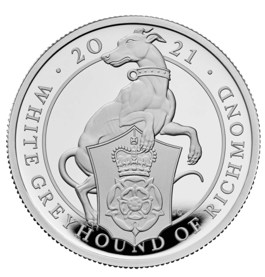 The Queen’s Beasts 2021 UK Two-Ounce Silver Proof Ten-Coin Set