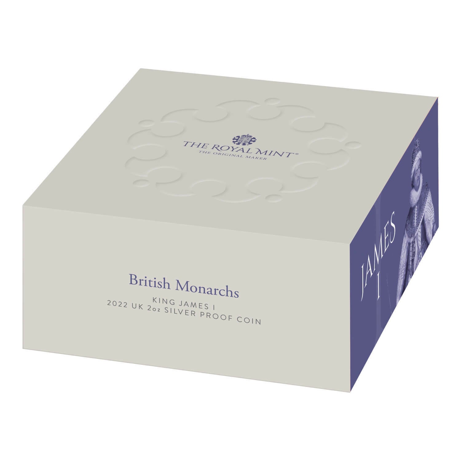 British Monarchs King James I 2022 UK 2oz Silver Proof Coin