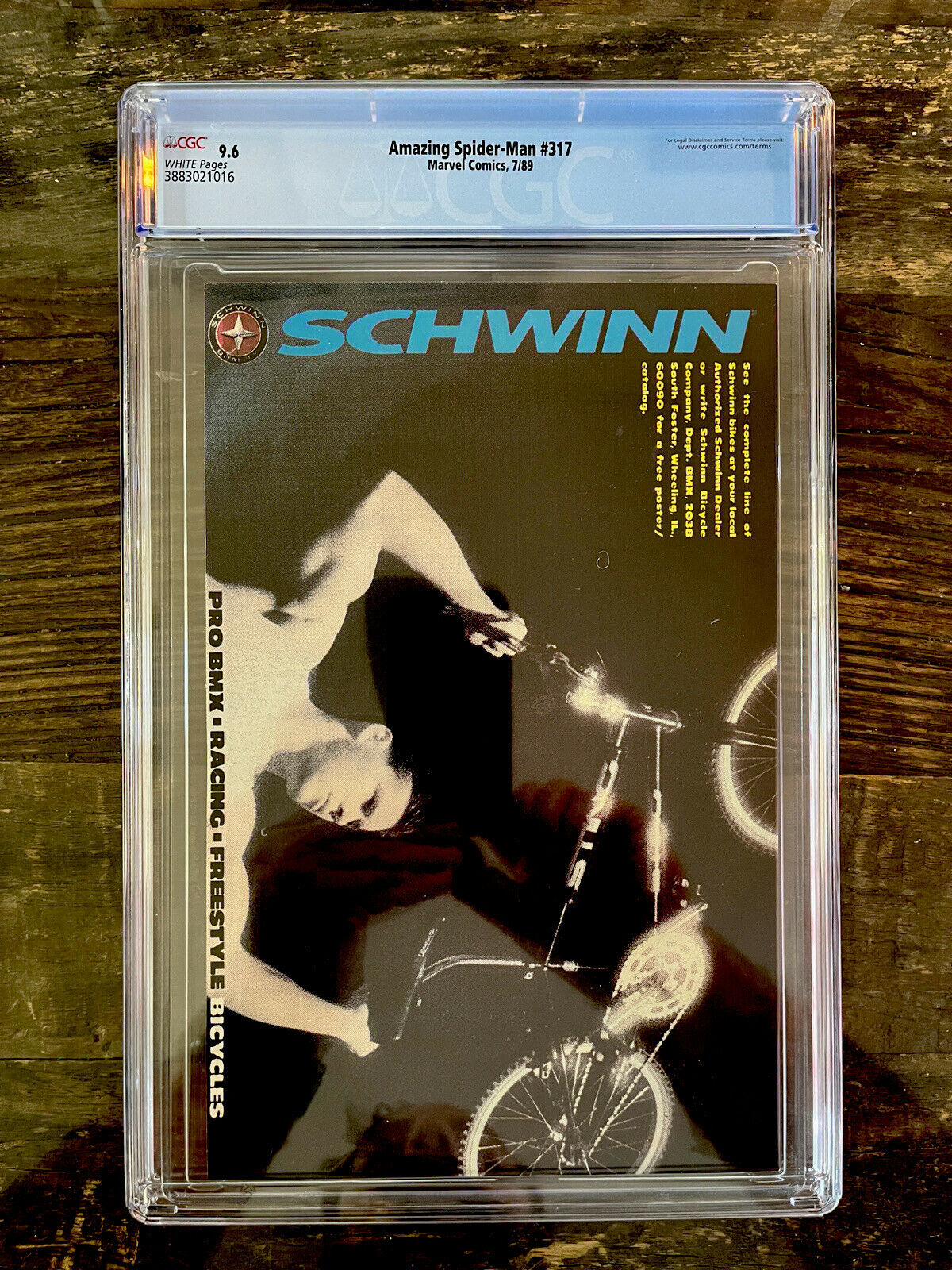 White Pages Newsstand! Amazing Spider-Man #317 CGC 9.6  Venom appearance