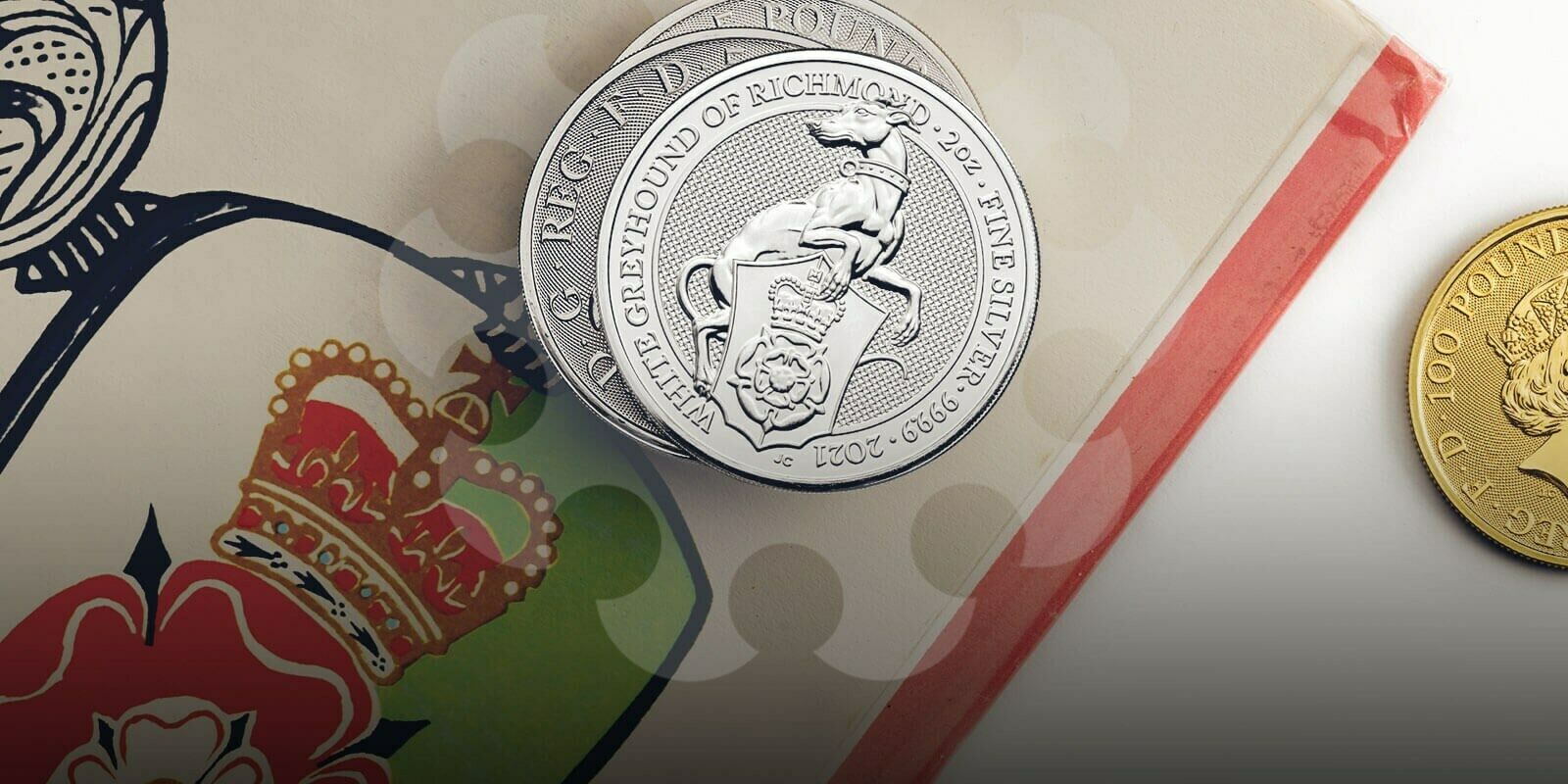 The Queen's Beasts 2oz Silver Bullion Complete Collection Case & Labels & Coins