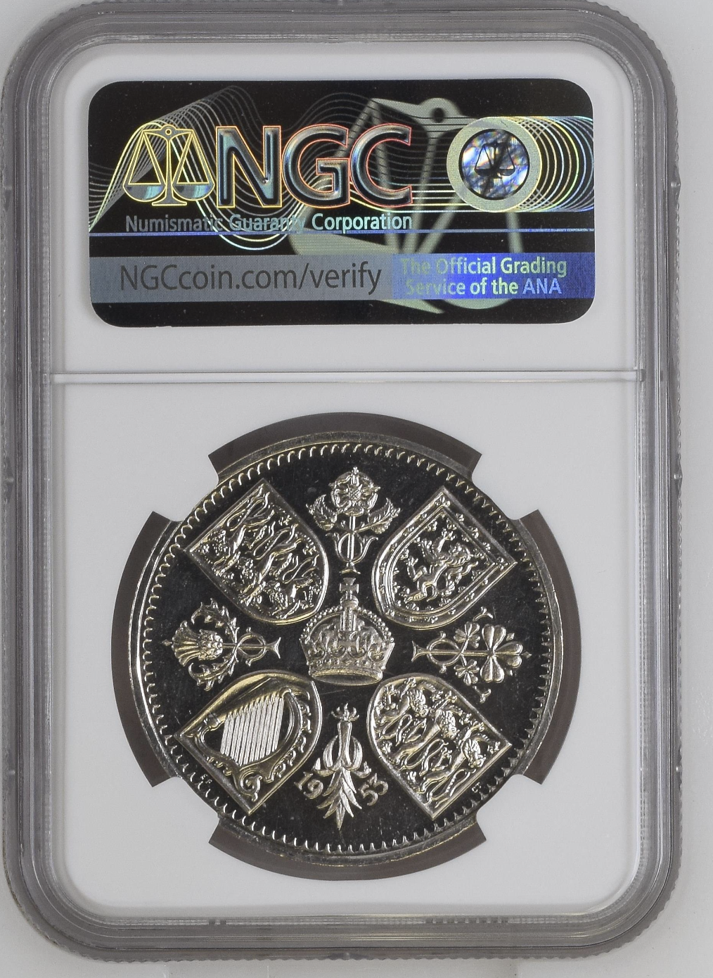 Queen's Jubilee Celebration! 1953 Great Britain Proof Crown NGC PF62 Coronation