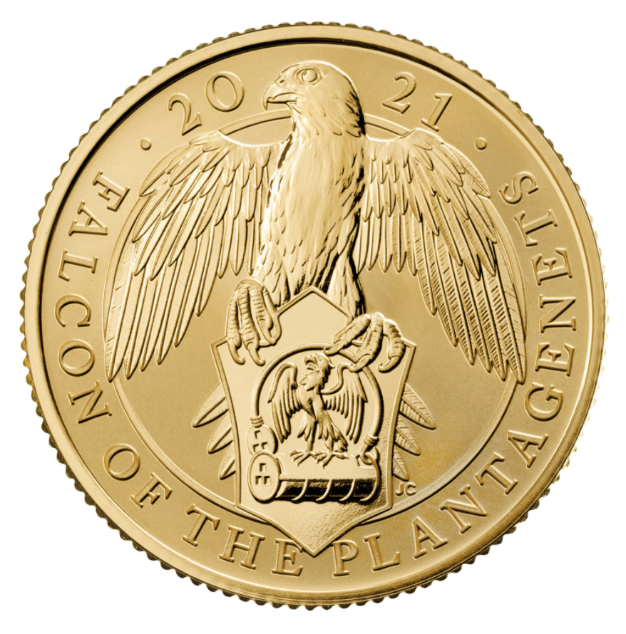 In Stock The Queen’s Beasts 2021 UK Quarter-Ounce Gold Proof Ten-Coin Set & COA