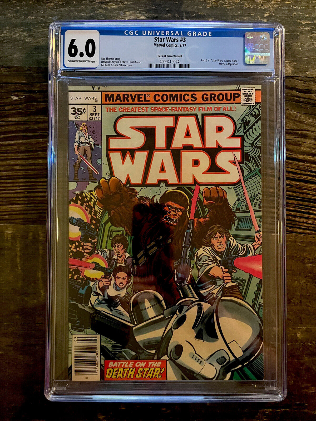 Rare 35 Cent Price Variant! Star Wars #3 CGC 6.0 - Part 3 Star Wars Story