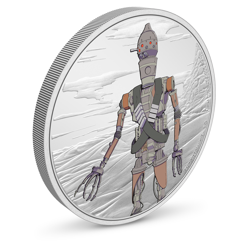 The Mandalorian - IG-11 1oz Silver Coin