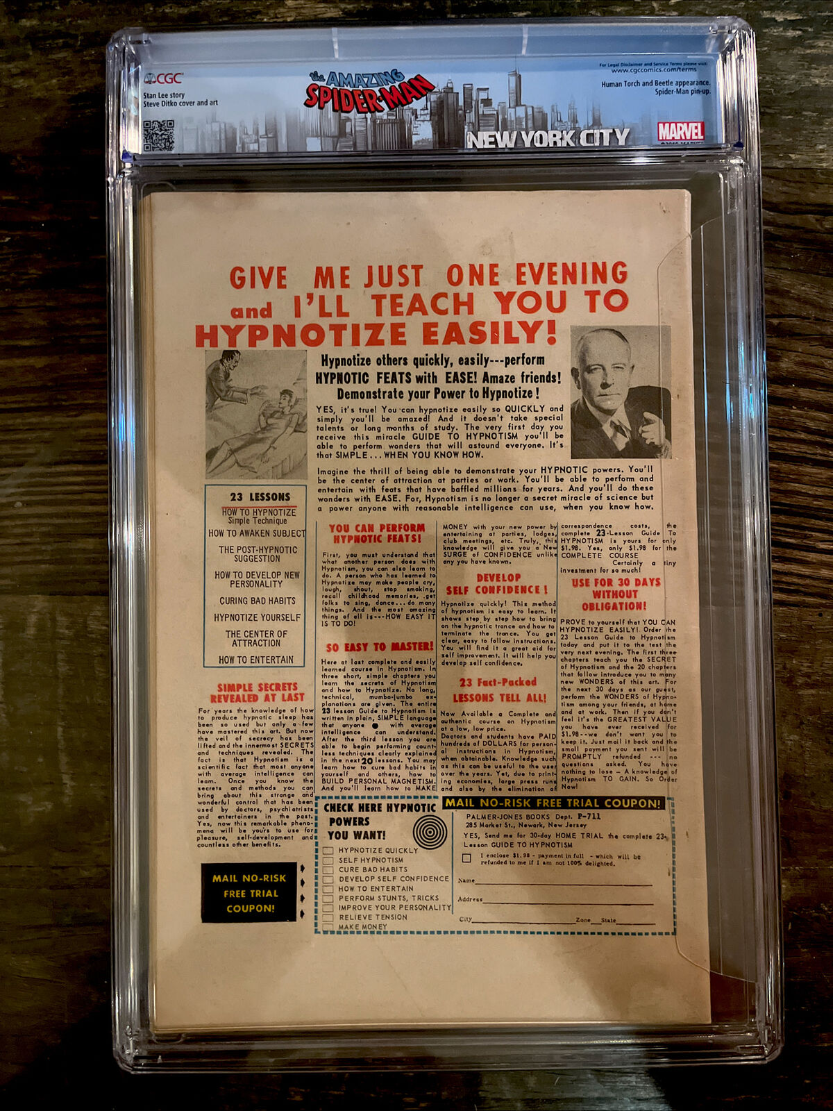 Spider-man Label! Amazing Spider-Man #21 CGC 5.0 - Human Torch & Beetle