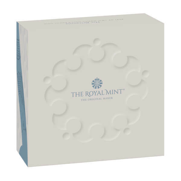 The Britannia 2021 UK Premium Exclusive TWO-Ounce Silver Proof Coin w/ Box & COA