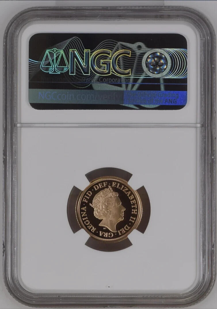 2022 Half Sovereign Gold Proof Jubilee NGC PF70 Ultra Cameo First Releases