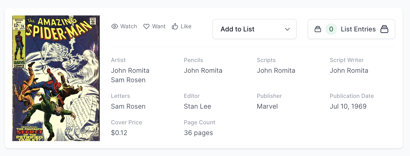 White Pages! Amazing Spider-Man #74 CGC 9.2 Signature Series John Romita