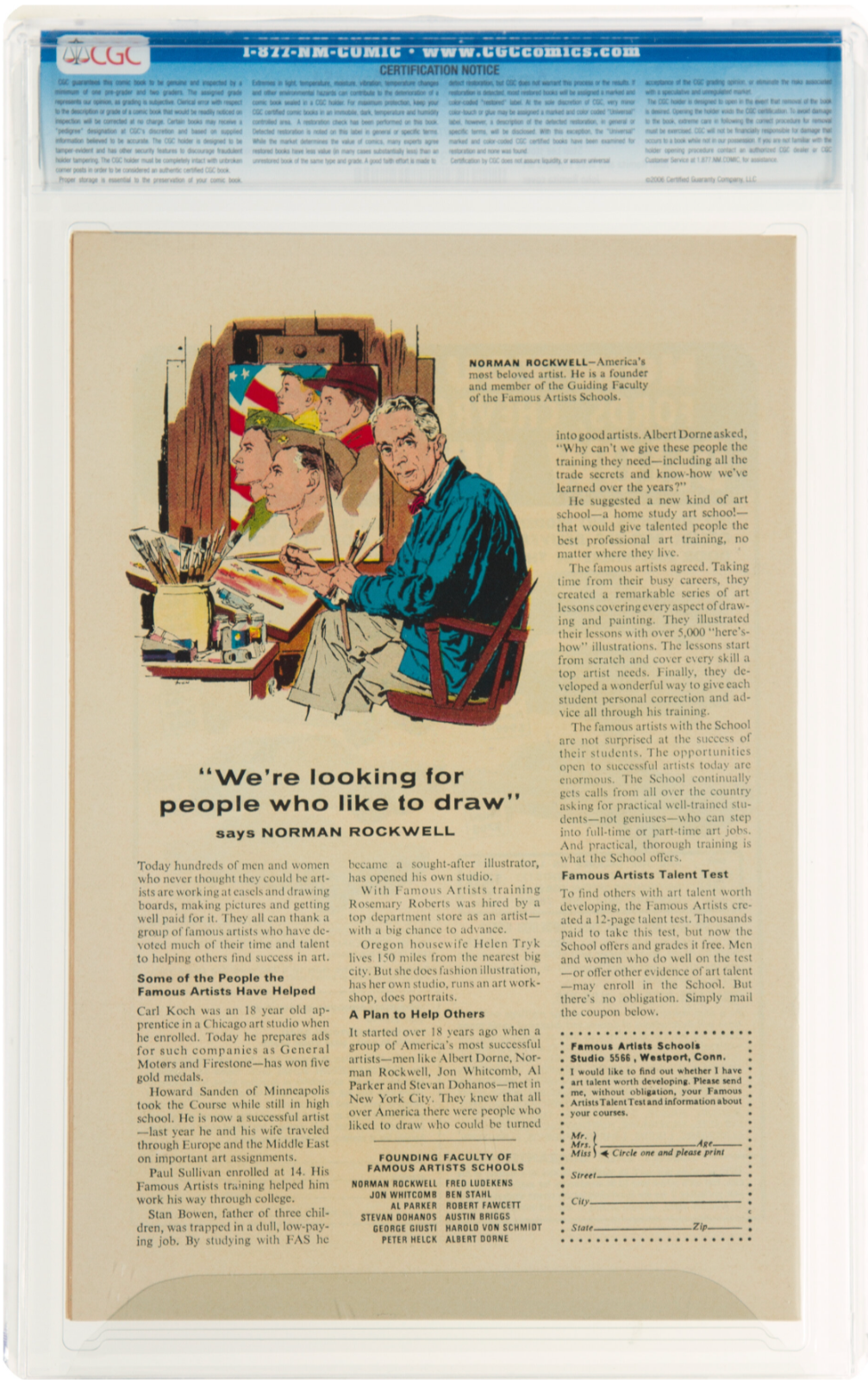 Rare White Pages Amazing Spider-Man #54 CGC 9.0  Doctor Octopus Appearance