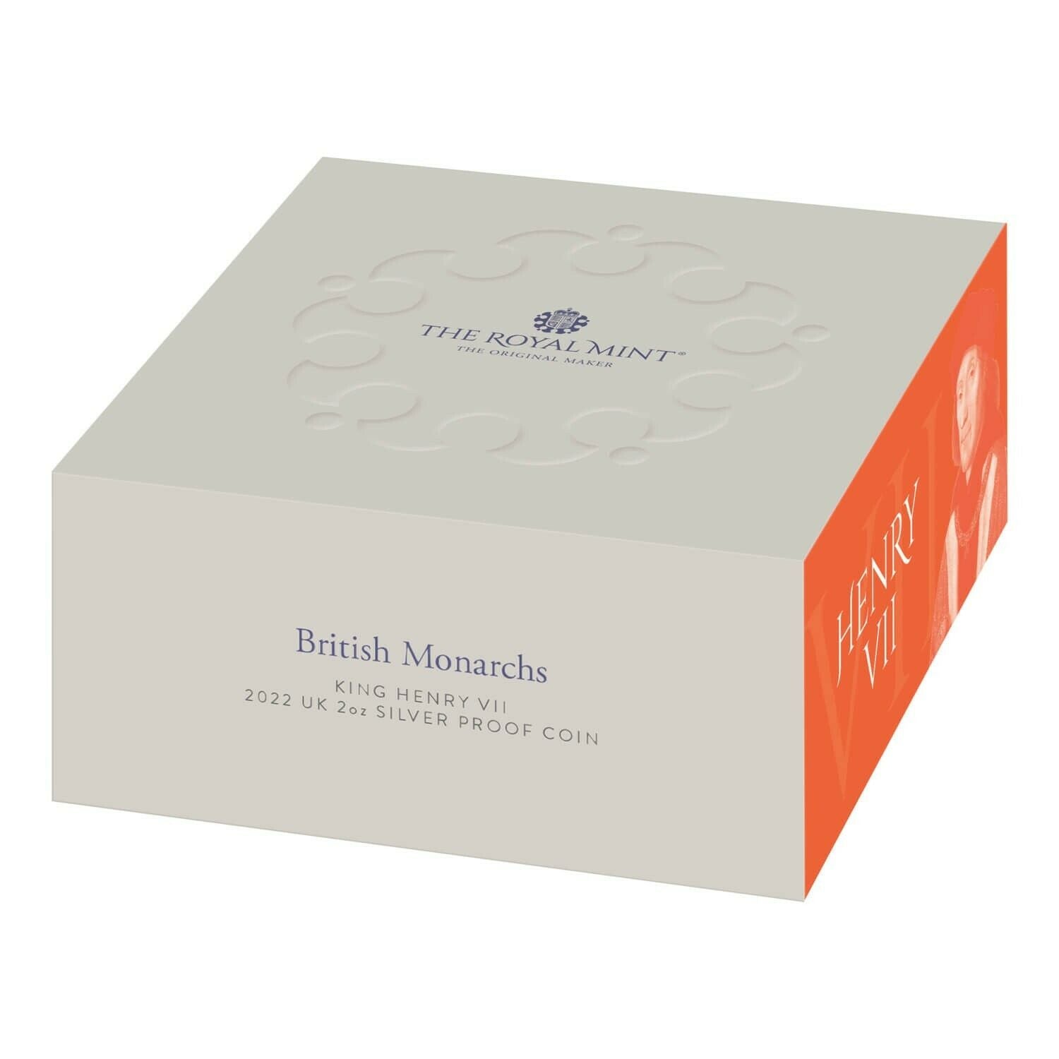 British Monarchs King Henry VII 2022 UK 2oz Silver Proof Coin