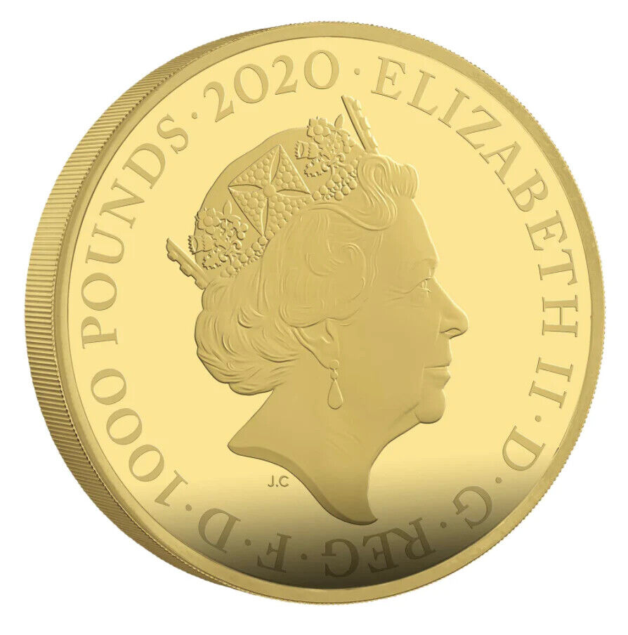 2020 James Bond 007 Gold Proof Kilo Coin - No Time to Die Special Release of 17!