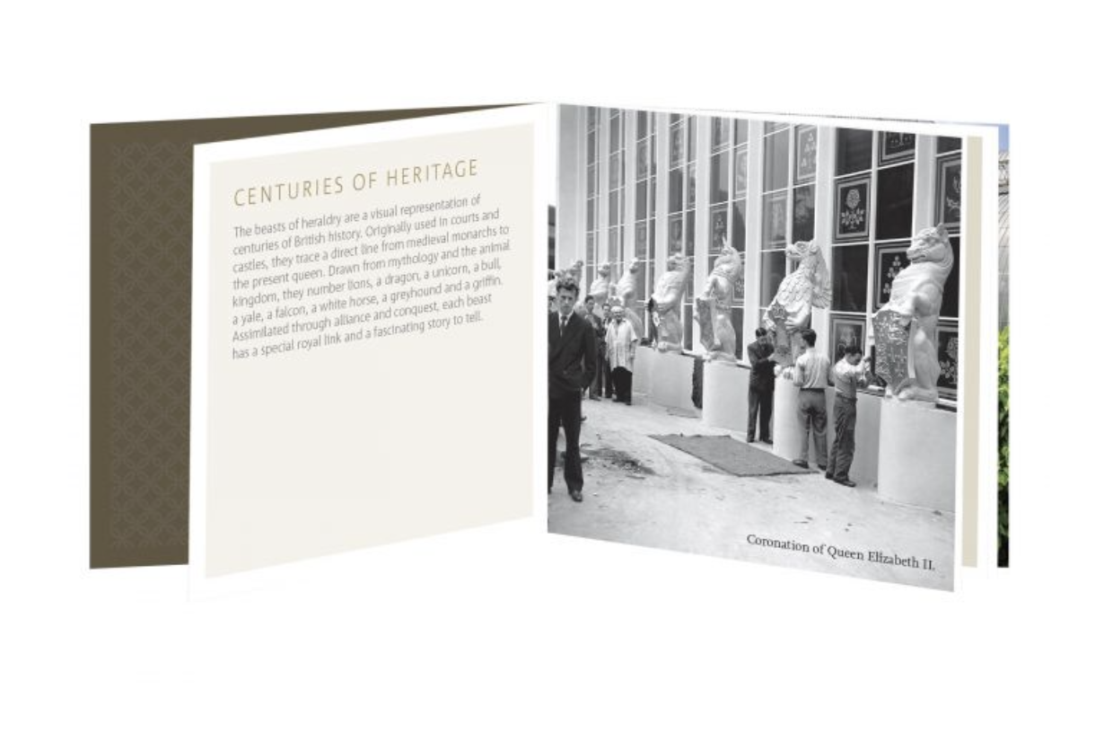 Queen's Beasts 2021 UK 2 oz Silver Proof Coin NGC PF70 UC (w/ Box & COA)