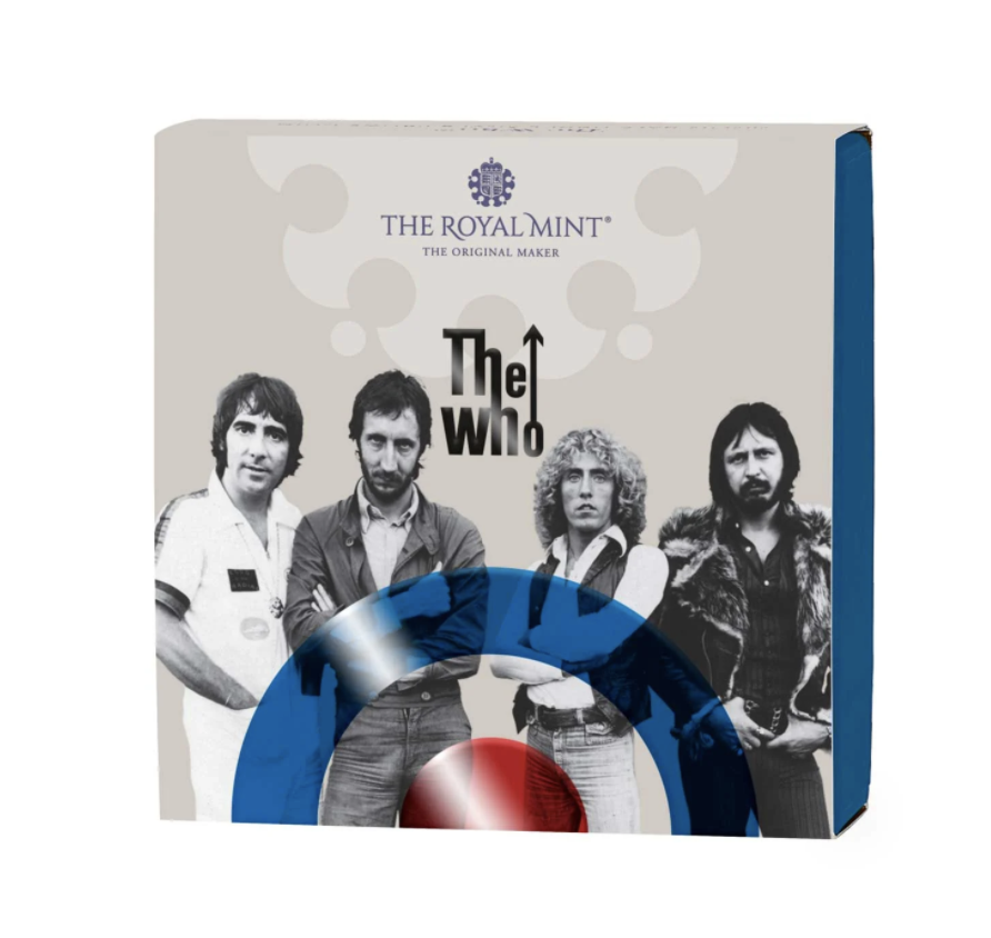 The Who 2021 UK Half Ounce Silver Proof Coin