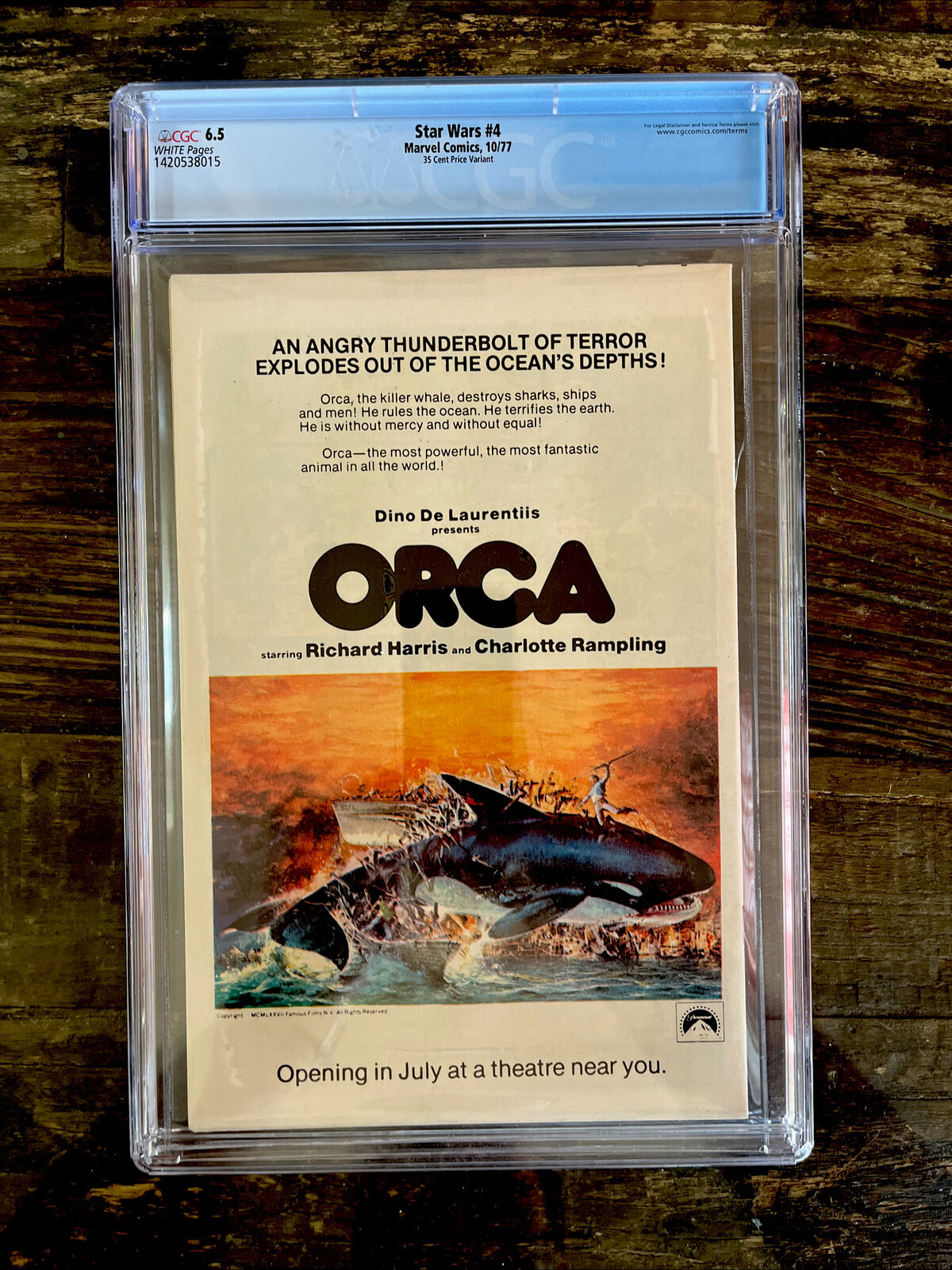 Rare 35 Cent Variant Set!!! Star Wars #1 (8.5), #2 (9.0), #4 (6.5) (9.2)