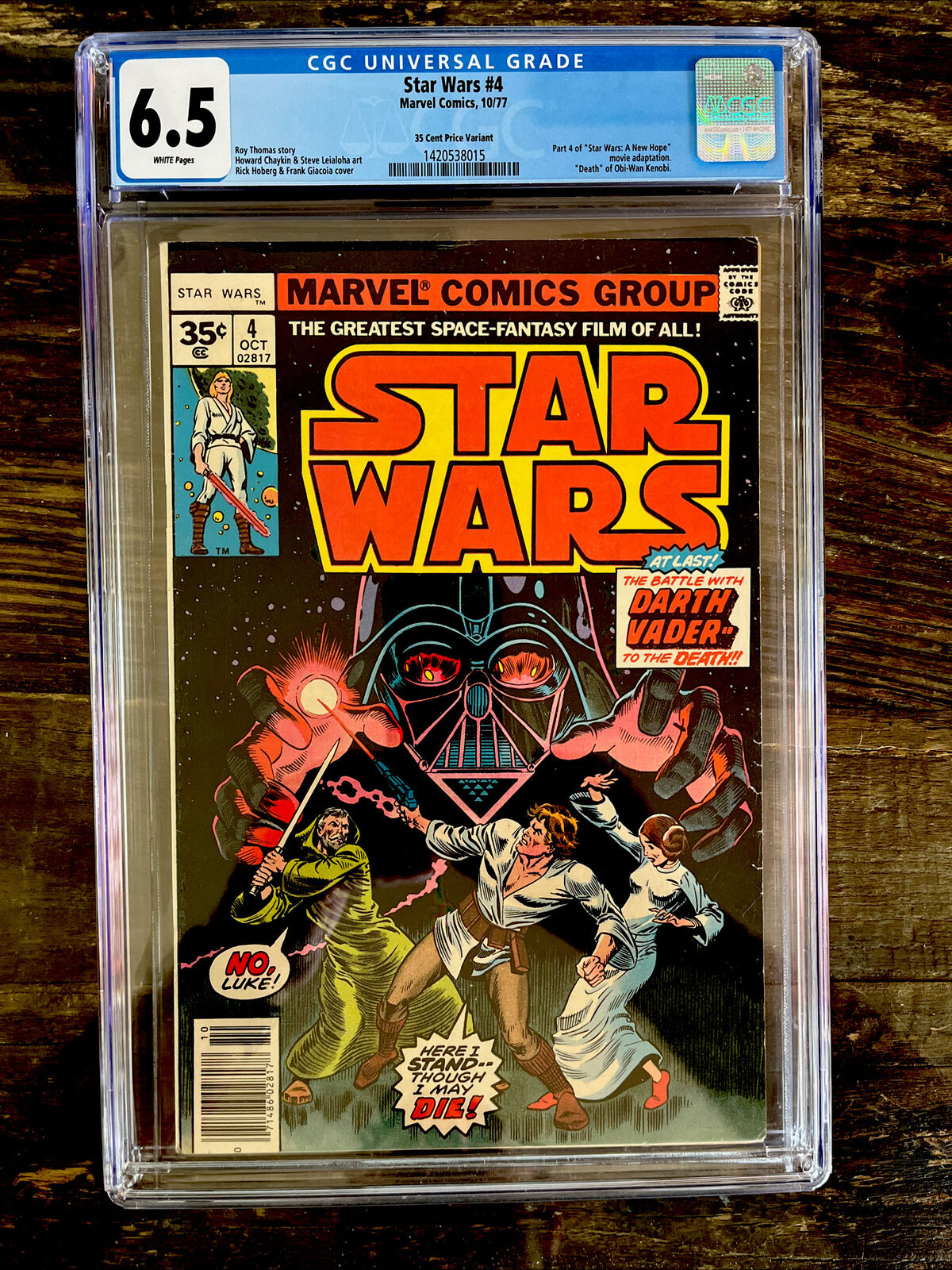 Rare 35 Cent Variant Set!!! Star Wars #1 (8.5), #2 (9.0), #4 (6.5) (9.2)