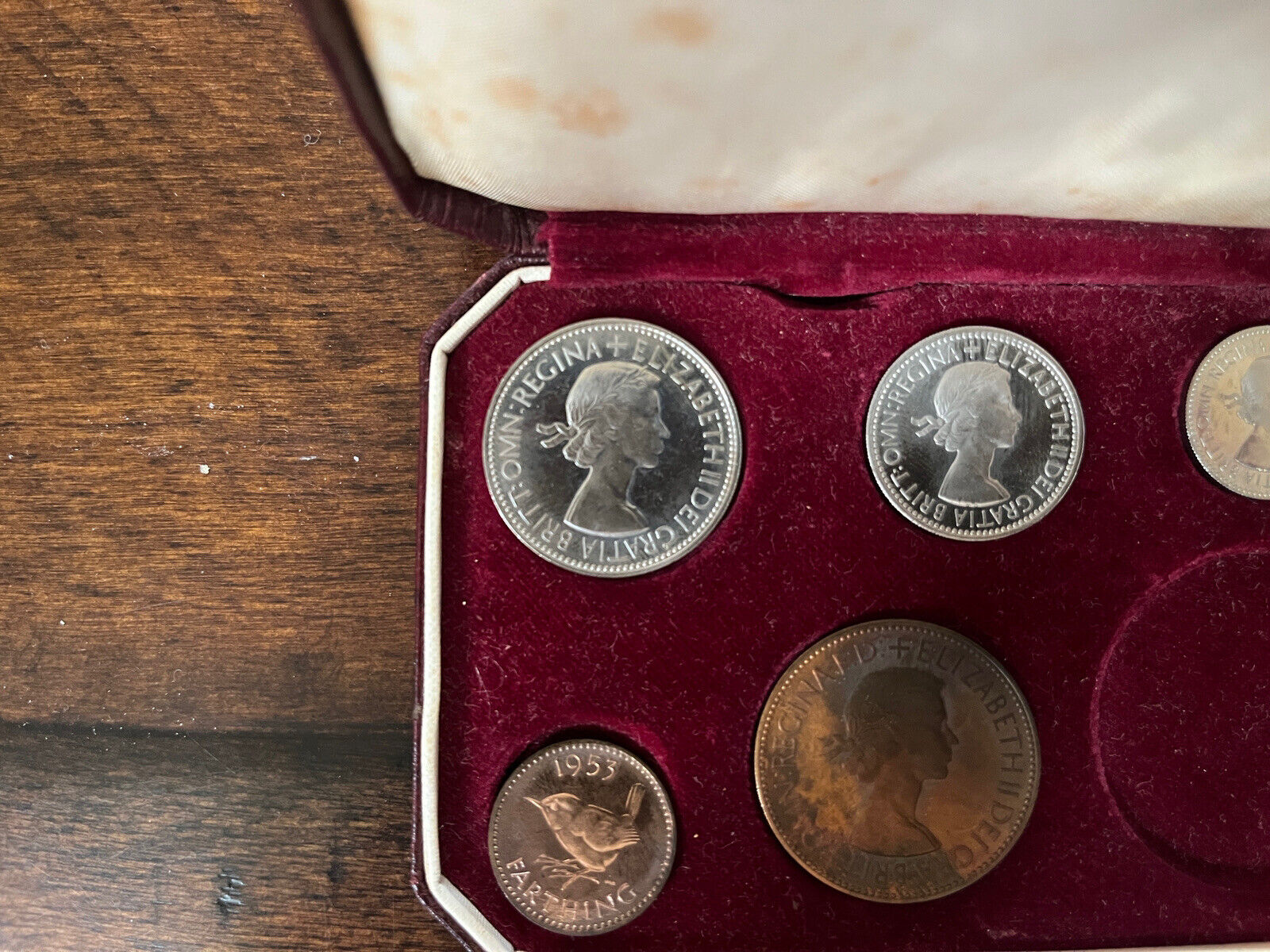 Rare Cameo! 1953 Great Britain Proof Crown Set - Coronation Crown NGC PF65 Cameo