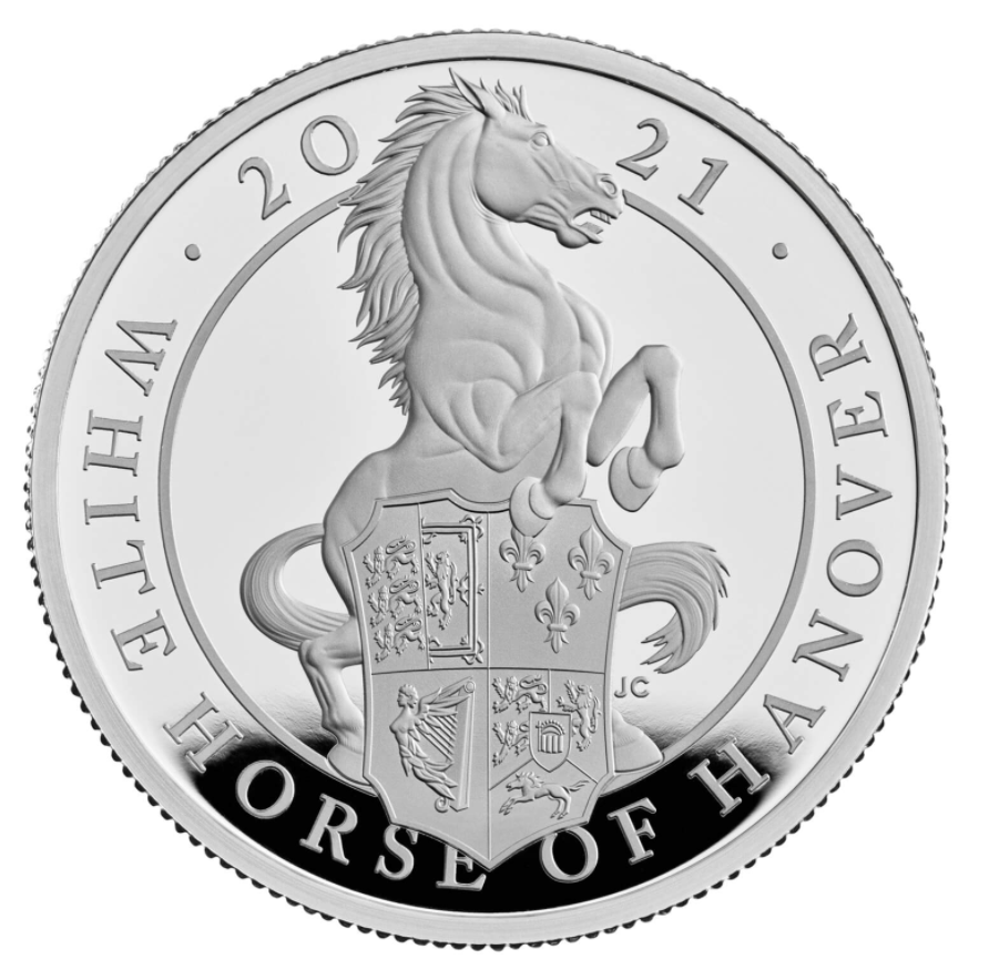 The Queen’s Beasts 2021 UK Two-Ounce Silver Proof Ten-Coin Set