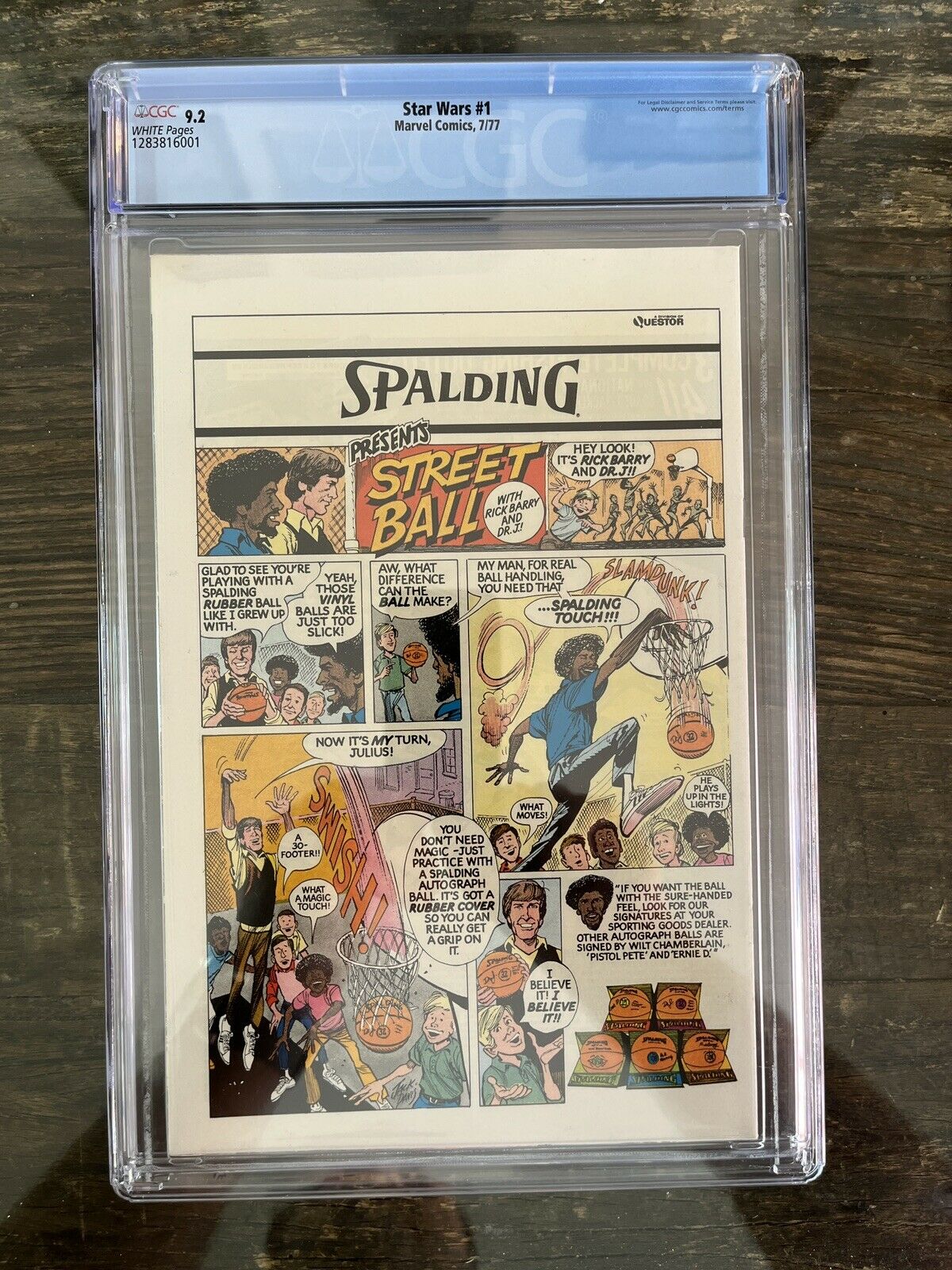 Star Wars #1 CGC 9.2 White Pages - Start to original Star Wars Story