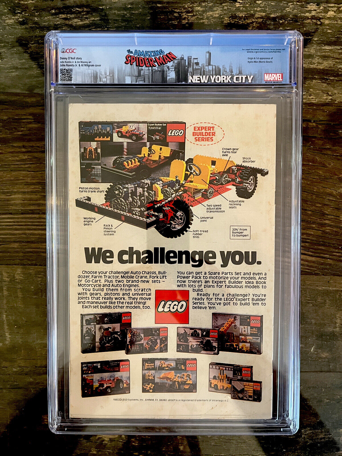 White Pages Newsstand! Amazing Spider-Man #212 CGC 5.5 - 1st Hydro Man