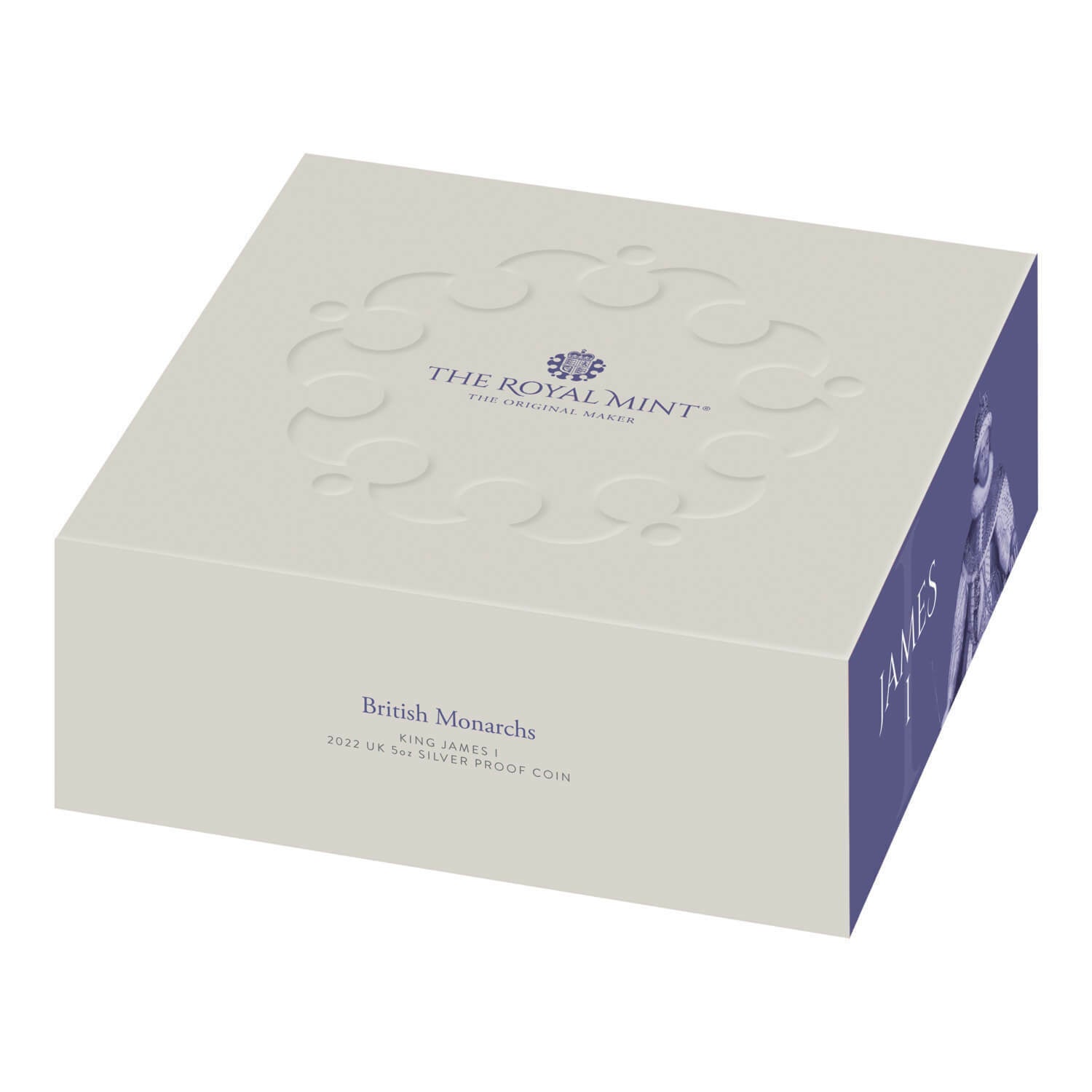 British Monarchs King James I 2022 UK 5oz Silver Proof Coin