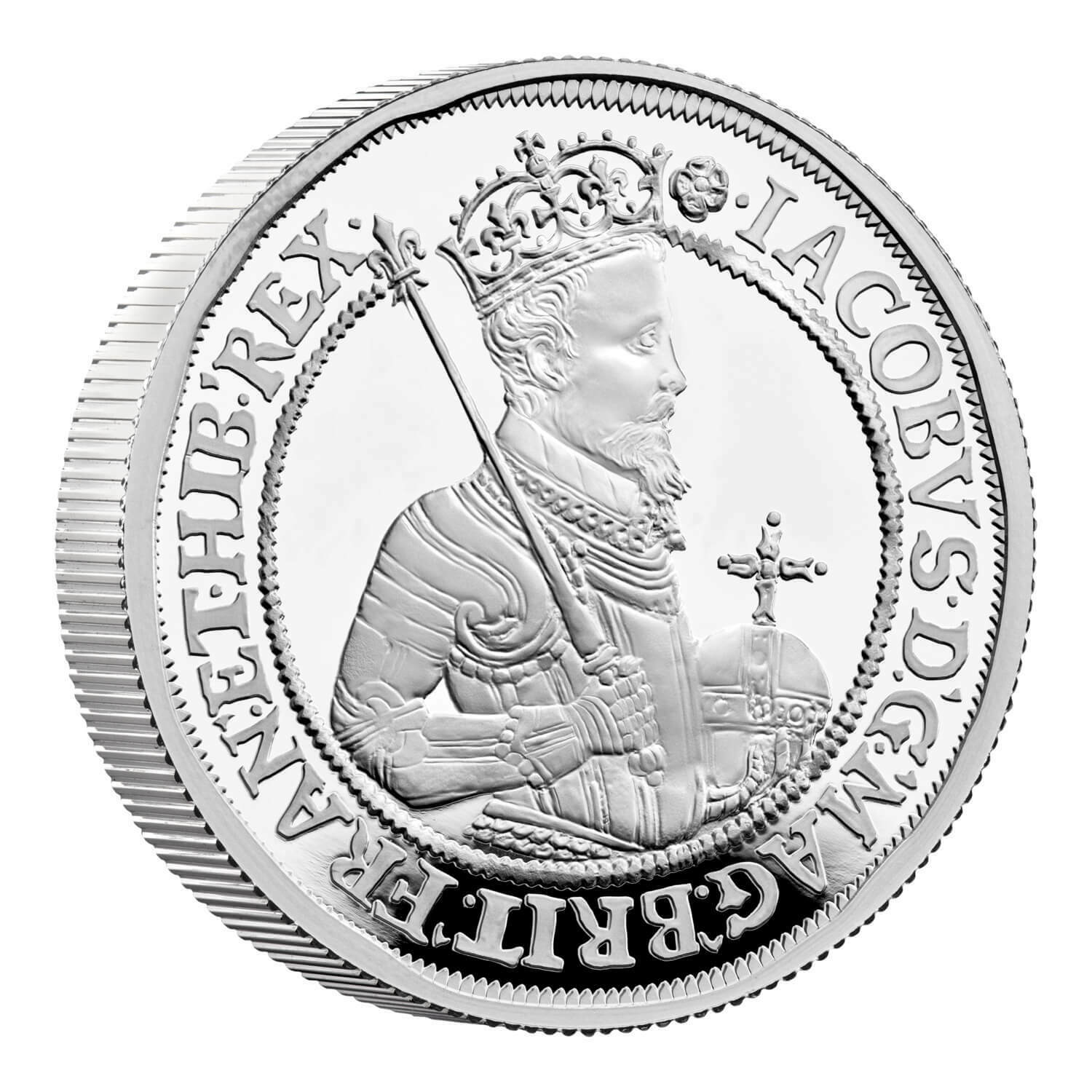 British Monarchs King James I 2022 UK 2oz Silver Proof Coin